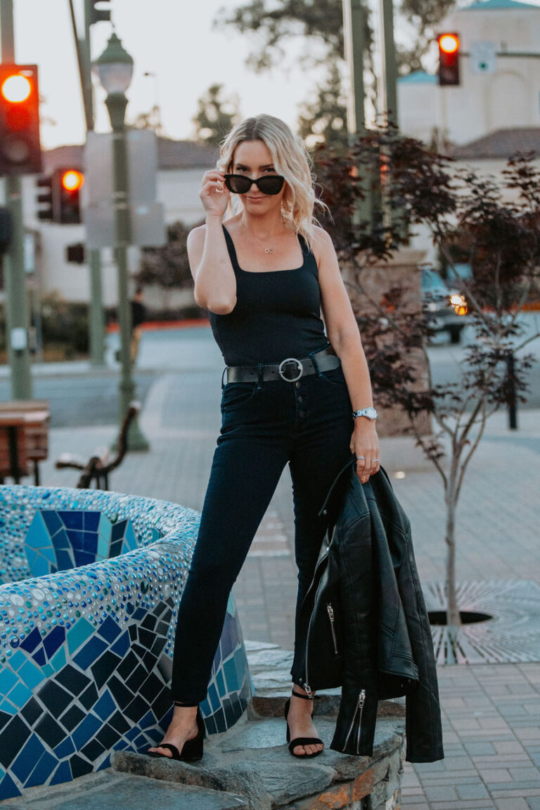 5 Ways To Wear A Leather Jacket Jaquelyn Wahidi San Diego Personal Stylist 3153